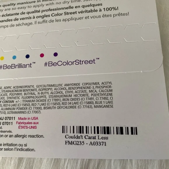 New In package color street nails Couldn’t Carat Less - Picture 3 of 12
